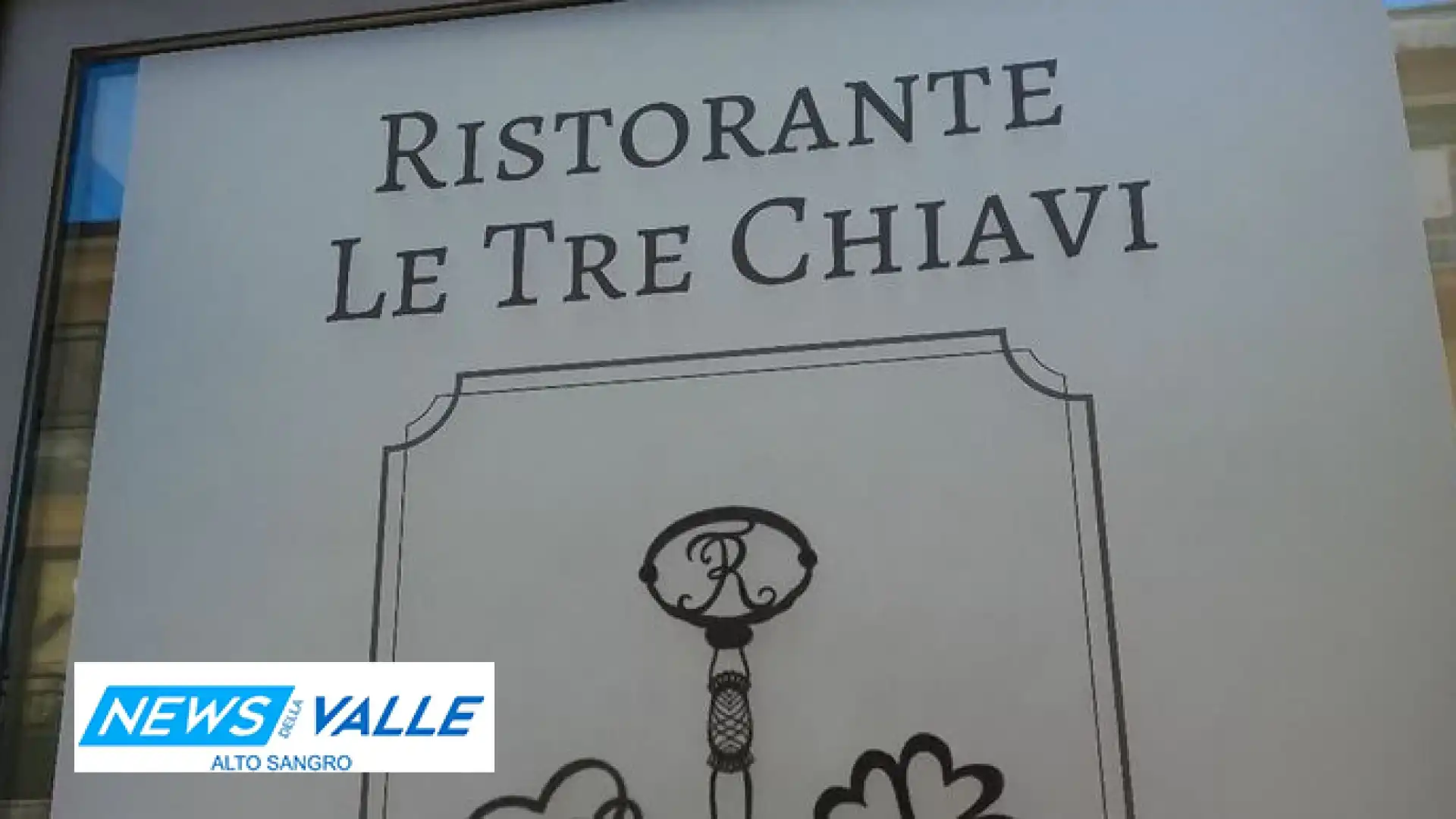 Ristorante "Le Tre Chiavi" a Castel Di Sangro, guarda lo spot.